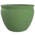 thumbnail image 6 of Red Lantern Large 20" Celadon Porcelain Fishbowl Planter, 6 of 6