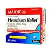 Major Pharmaceuticals Major Heartburn Relief TABS FAMOTIDINE-10 MG Pink 60 Tablets UPC 309045529522