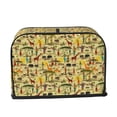 thumbnail image 2 of Picia Ethnic African Print 2 Slice Toaster Cover , Toaster Protector Dustproof Kitchen Appliance Cover, Kitchen Appliance Dustproof Protector, 2 of 7