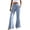 Light Blue, variant on felwors Women's Linen Cotton Flare Pants – Wide Leg Drawstring Waist Lounge Pants, Breathable Summer Bottoms for Casual Wear, Beach, Travel, and Everyday Comfort (Light Blue, XXL)