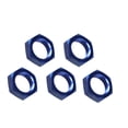 thumbnail image 4 of AN8 Nut Fitting Adapter, Strong Sealing Durable AN8 Female Thread Hex Locking Nut High Hardness 5 Pcs  For Car, 4 of 8