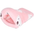 thumbnail image 4 of Cartoon Color Small Animal Warm House with Heat Preservation, Flannelette and Sponge, Machine Washable for Various Pets Sleeping Bed, 4 of 8