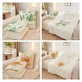 thumbnail image 5 of DISHAN Throw Pillow Foldable Double Zipper Anti-fading 2-In-1 Cushion Pillow Air Conditioning Blanket Home Decor, 5 of 8