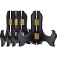 thumbnail image 1 of 4 Packs Wooden Display Stand Plate Holder Easels (4 Inch, Black), 1 of 6