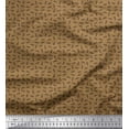 thumbnail image 1 of Soimoi Velvet Fabric Dot & Piano Musical Instrument Printed Fabric 1 Yard 58 Inch Wide, 1 of 3