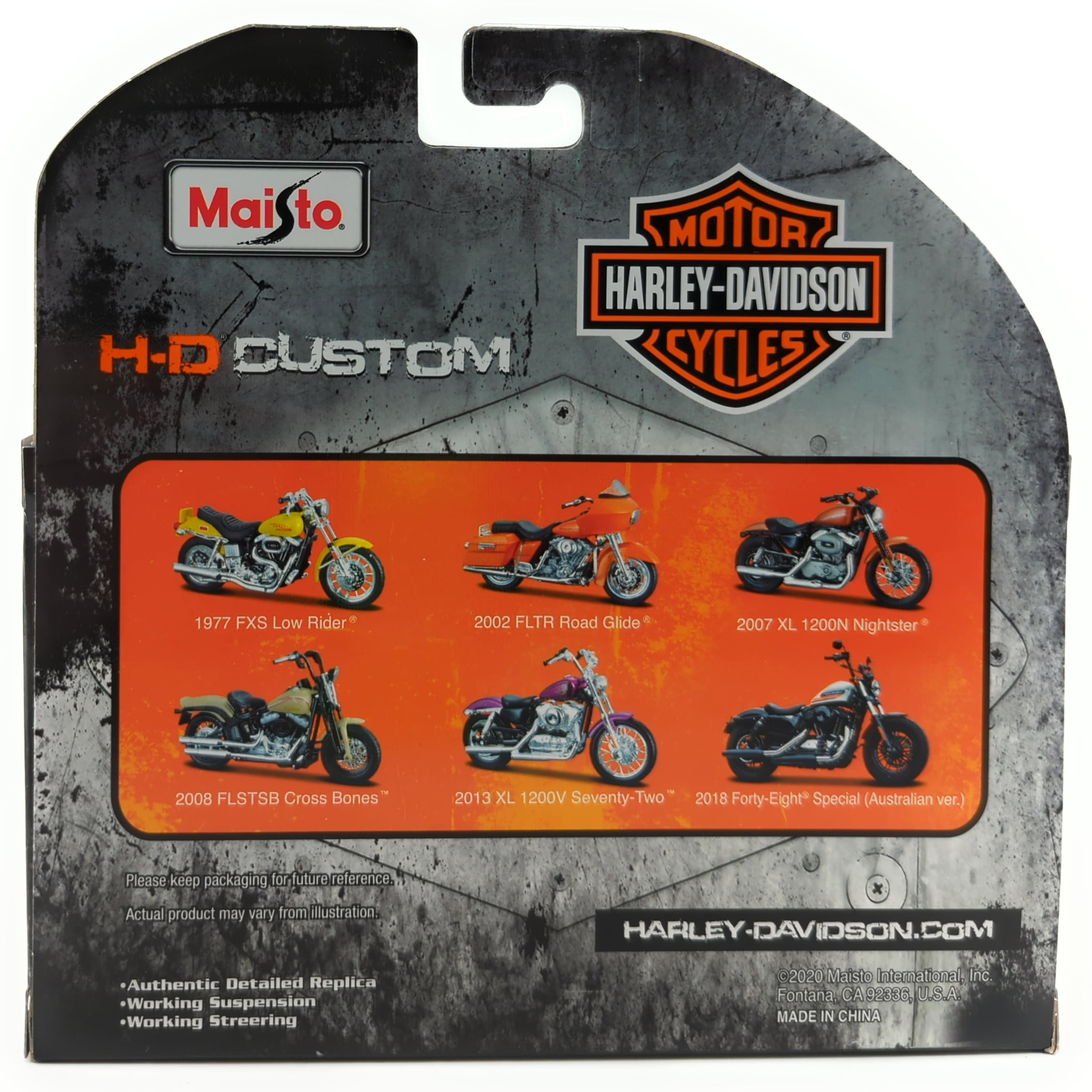 Maisto - Model Scale 1:18 Harley Davidson 2018 FORTY-EIGHT SPECIAL Aus. Ver. 
