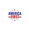 thumbnail image 2 of Hbdhejl Flags For Outside American Flag American Campaign Slogan America First America Frist Flag Printed In 100D Polyester Cloth, 2 of 9