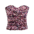 thumbnail image 1 of Conjuntos cortos elegantes para mujer, de estilo francés ropa de fiesta, sin mangas, ajustada al pecho, a la moda, primavera y verano, 2024, 1 of 5