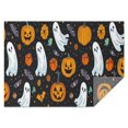 thumbnail image 1 of Rectangle Table Cover Spooky Halloween Ghost Bat spider Table Cloth,Modern Foldable Table Covers for Picnic Gathering Halloween Fall Thanksgiving Christmas, 1 of 5