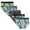 H, variant on 5-Pack Toddler Boys Casual Briefs Panties Kids Cotton Underwear Undies, Size 1-10 Years