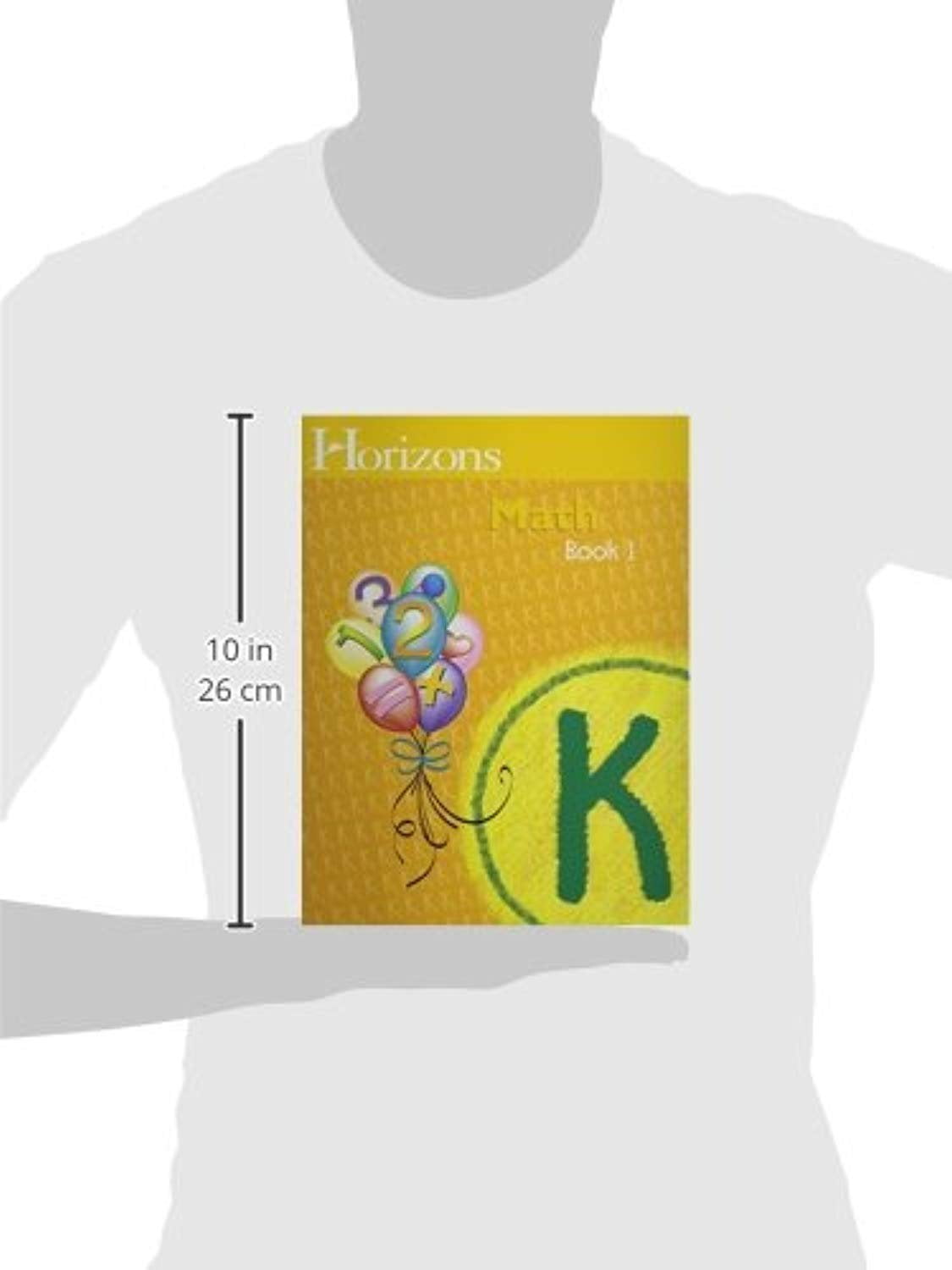 Horizons Math Kindergarten Student Books 1 & 2