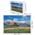 thumbnail image 2 of Jigsaw Puzzles For Adults 1000 Pieces Grand Teton National Park Precise Interlocking Thick Sturdy Cardboard Family Game 1000 Piece Puzzle, 2 of 5