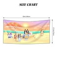 thumbnail image 2 of Masiiu Bluey Print Silver Fox Velvet Beach Towel, Soft Towel for Beach, Swimming, and Travel, 27.5x55in, 2 of 6