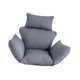 thumbnail image 4 of Cojín para silla tipo huevo, cojín para hamaca y columpio con funda lavable, silla colgante tipo cesta Gris, 4 of 8