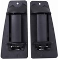 thumbnail image 1 of LAICAIW Exterior Rear Door Handle Replacement for 1999 - 2007 Chevy Silverado GMC Sierra, Extended Cab Pickup 3rd Third Side Door Handle Left Driver & Right Passenger Side 15758172 15758171, Black, 1 of 6