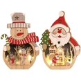 thumbnail image 1 of Xmas Lights Battery Operated Santa Lights- Holiday String Lights Homes for Christmas Tree Room Indoor Outdoor Decoration, 1 of 7
