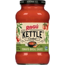 Ragu Slow-Simmered Kettle Cooked Tomato Basil Pasta Sauce, 24 oz