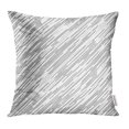 thumbnail image 1 of BSDHOME Abstract Diagonal Line Pattern Black and White Geometric Fine Simple Stripe Pillow Case Pillow Cover 20x20 inch Throw Pillow Covers, 1 of 1
