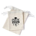 thumbnail image 5 of Deeceymbur Graduation Drawstring Bag with Cap Scroll Design Class of Party Favor Pouch Graduation Gift Packaging Bag, 5 of 5