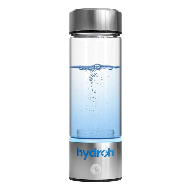 Botella de agua Hydroh Original Hydrogen 450 ml con tecnología SPE/PEM