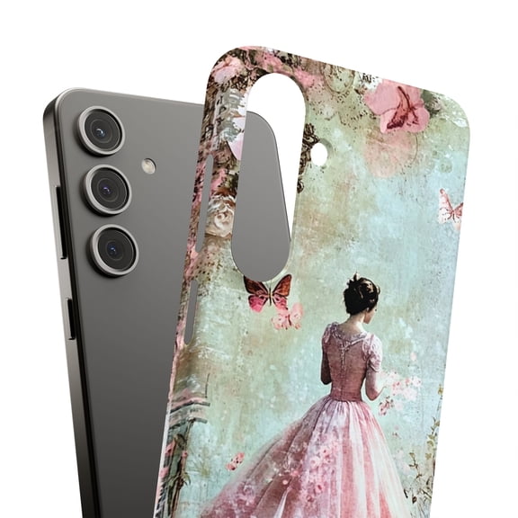 For Samsung Galaxy S21 FE, Hard Shell, Butterfly 1 Print, USA