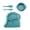 Green, variant on KGJQ 4Pcs/Set Dinner Plate Dinosaur-Shaped Divided Plate Including Bowl Spoon Fork Ergonomic Baby Feeding Utensils Easy to Clean Safe for Kids