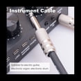 thumbnail image 2 of Cable para Instrumentos de Guitarra Cable para Guitarra EléCtrica Cable de ConexióN con Conector Mono de 6,35 mm para Dispositivo de Audio de , 3 Metros, 2 of 5