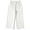 White-2763, variant on KIDSCOOL SPACE Toddler & Big Girls Jeans, 18M-13T Simple Desgin Ribbed Waist Stretch Denim Pants,White,18-24 Months
