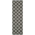 thumbnail image 5 of SAFAVIEH Montauk Nelson Geometric Cotton Area Rug, Dark Grey/Ivory, 6' x 6' Round, 5 of 10