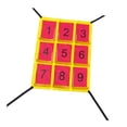 thumbnail image 3 of Objetivo de zona de strike para practicar lanzamientos y golpes con red de béisbol con precisión, protección solar, fácil de instalar y ajustable., 3 of 8