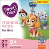 Parent's Choice Girls Training Pants, 2T - 3T, 94 Count