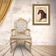 thumbnail image 3 of Harper, Ethan 12x14 Gold Ornate Wood Framed with Double Matting Museum Art Print Titled - Weathered Equestrian I, 3 of 4