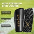 thumbnail image 2 of Kaleduo Soccer Shin Guards for Kids Youth Adults - Shin Pads and Sleeves with Optimized Insert Pocket for Boys Girls Men Women for Football Games - Protective Soccer Equipment, 2 of 5