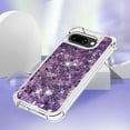thumbnail image 4 of Phone Case for Google Pixel 9A Cover Sparkle Glitter Floating Liquid Quicksand Shockproof Soft Silicone TPU Bumper Protective Cover for Google Pixel 9A Case, S3, 4 of 7