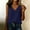 Navy, variant on FDGIU Women's V Neck Wide Strap Tank Top, Solid Cotton Linen Woven Front Pin Tuck Loose Curved Hem Sleeveless Casual Camisole