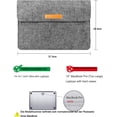 thumbnail image 2 of Modelo A1707/A1990, funda protectora delgada e impermeable para computadora portátil MacBook Pro de 14"/15" 2016-2019, 2 of 5