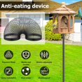thumbnail image 4 of 2Pcs Squirrel Proof Spring Squirrel Baffle Metal Spring Device Elastic Squirrel Barrier Spring Type Coil Anti-Squirrel Spring Device for Outdoor Bird Feeder Poles Accessories, 4 of 9