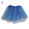 thumbnail image 4 of Glitter Children's Mesh Skirt Girls' Dancing Performance Skirt Half Body Skirt#, 4 of 8