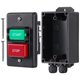 thumbnail image 1 of Interruptor de Encendido/Apagado Monofásico de Doble Voltaje de 120 V/220 V/380 V con Caja de Interruptores Profunda, para de Mesa, Taladro de Columna y de Banco., 1 of 7