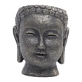 thumbnail image 2 of Maceta Decorativa Maceta Florero Centro de Mesa Ornamento Buddha Cabeza Resina con Agujero de Drenaje Adecuada para Regalo Colección Balcón 9 cm x 94 cm x 11 cm, 2 of 8