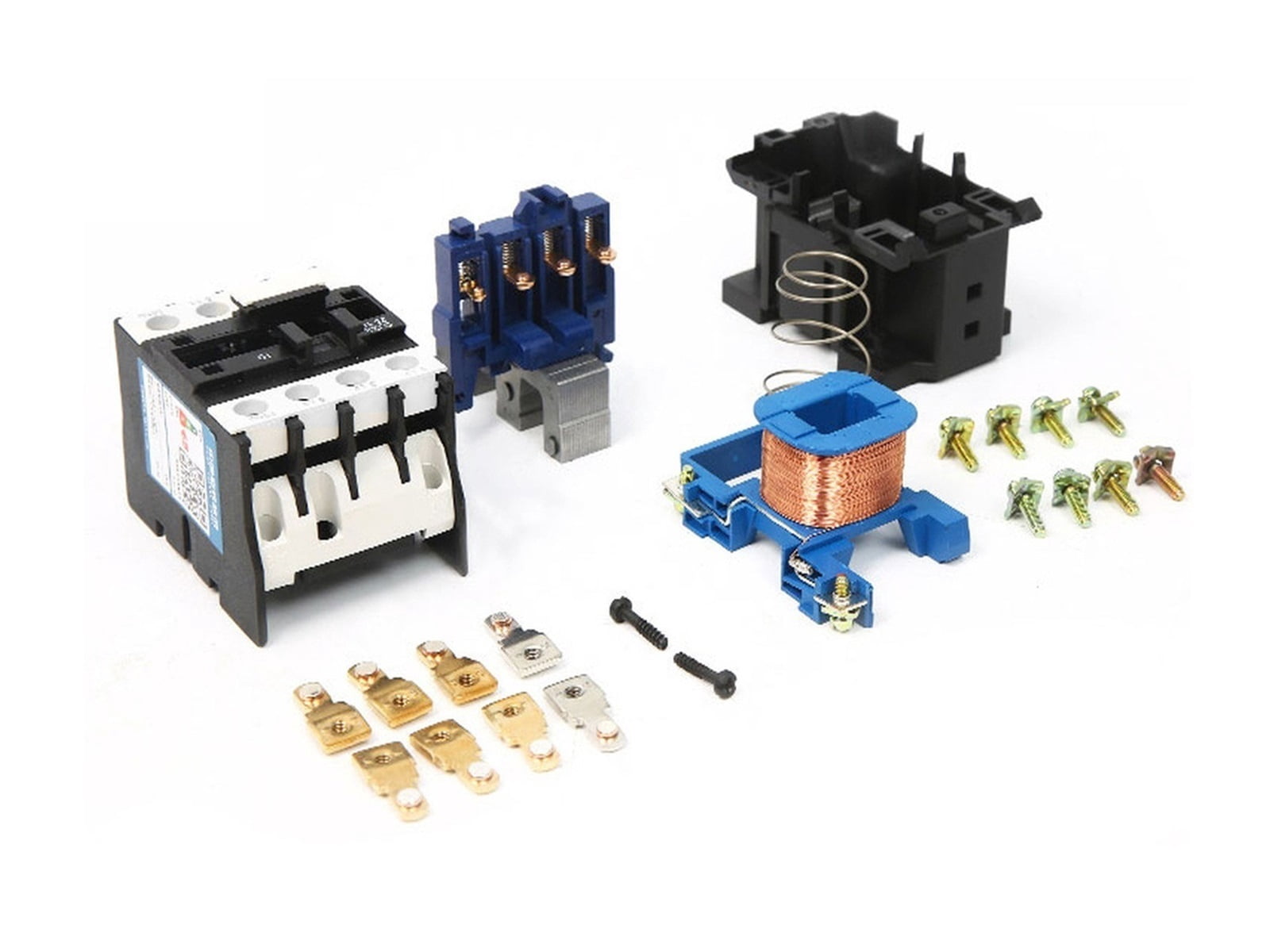 AC Contactor CJX2-0910 9A NO 3-Phase DIN Rail Mount Electric Power Contactor 220 ,Replace Most