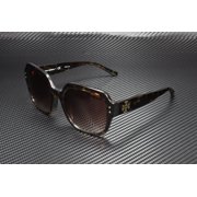 Tory Burch TY 7143U Plastic Womens Square Sunglasses Dark Tortoise 56mm Adult