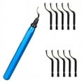 thumbnail image 1 of Kit de desbarbado de tuberías de metal con 21 cuchillas adicionales para alisar bordes con precisión, 1 of 5
