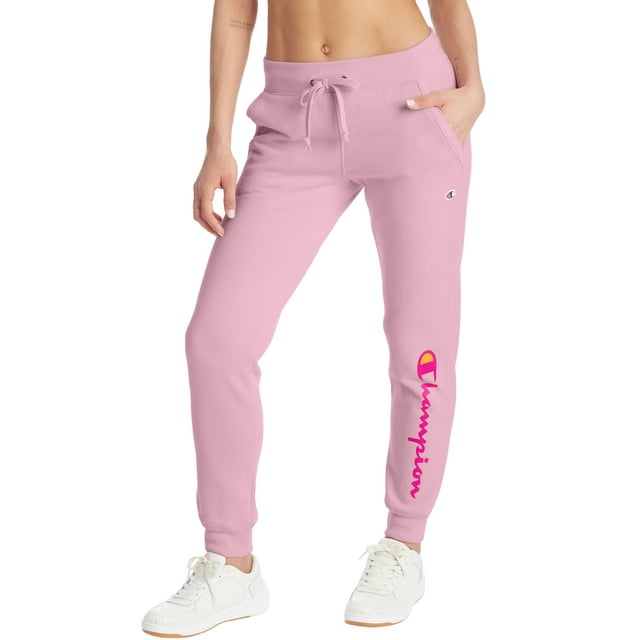 Champion Joggeurs en Molleton Powerblend pour Femmes, G, Orchidée Bien-Aimée