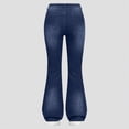 thumbnail image 4 of Taybagh Teen Girls Flare Jeans Skinny Long Jeans for Teen Girls Comfy Bell Bottom Sizes 5-12, 4 of 4