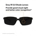 thumbnail image 3 of Gafas de seguridad 3M Solus serie 2000, antiarañazos, IR Shade 5.0, 3 of 9