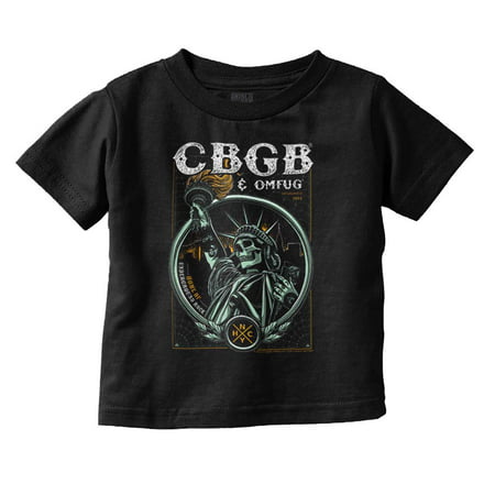 

CBGB Youth Toddler T-Shirt Tees Tshirts Statue Of Liberty Rock And Roll NYC 1973