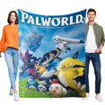thumbnail image 1 of Palworld anti-pilling, suave, ligera, esponjosa y acogedora de lujo para hogar y cocina – Perfecta para niños y adultos,70X110cm, 1 of 6