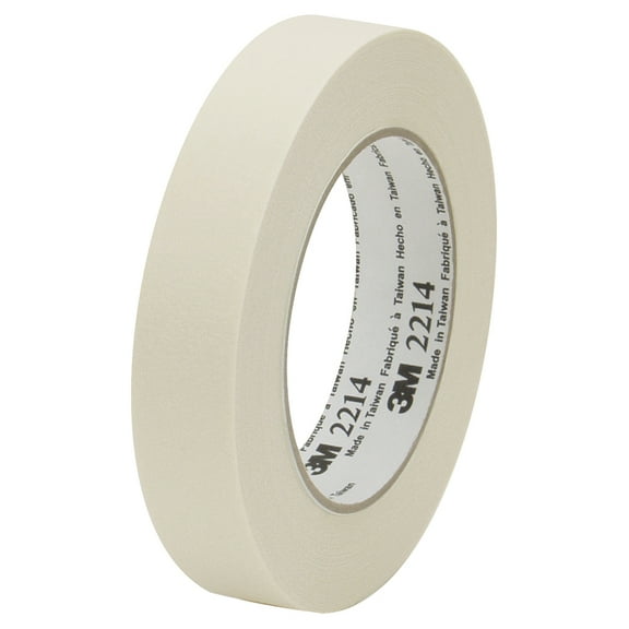 3m Masking Tape,1 1/2x60 yd.,Natural,PK12 T936221412PK