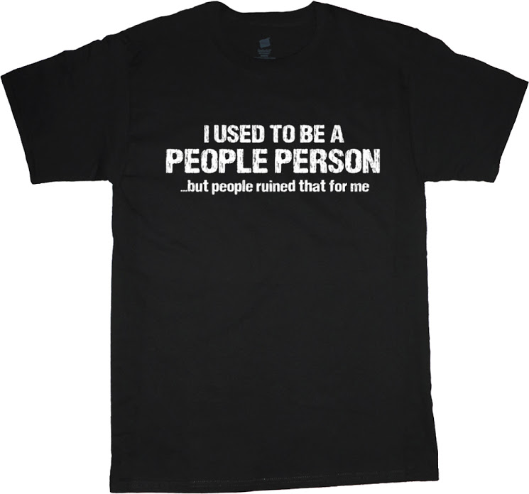 Decked Out Duds - People Person Funny T-shirt Men\u0026#39;s Big and Tall ...